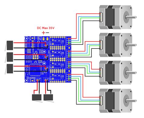 cnc machine stepper motor|4 wire stepper motor diagram.